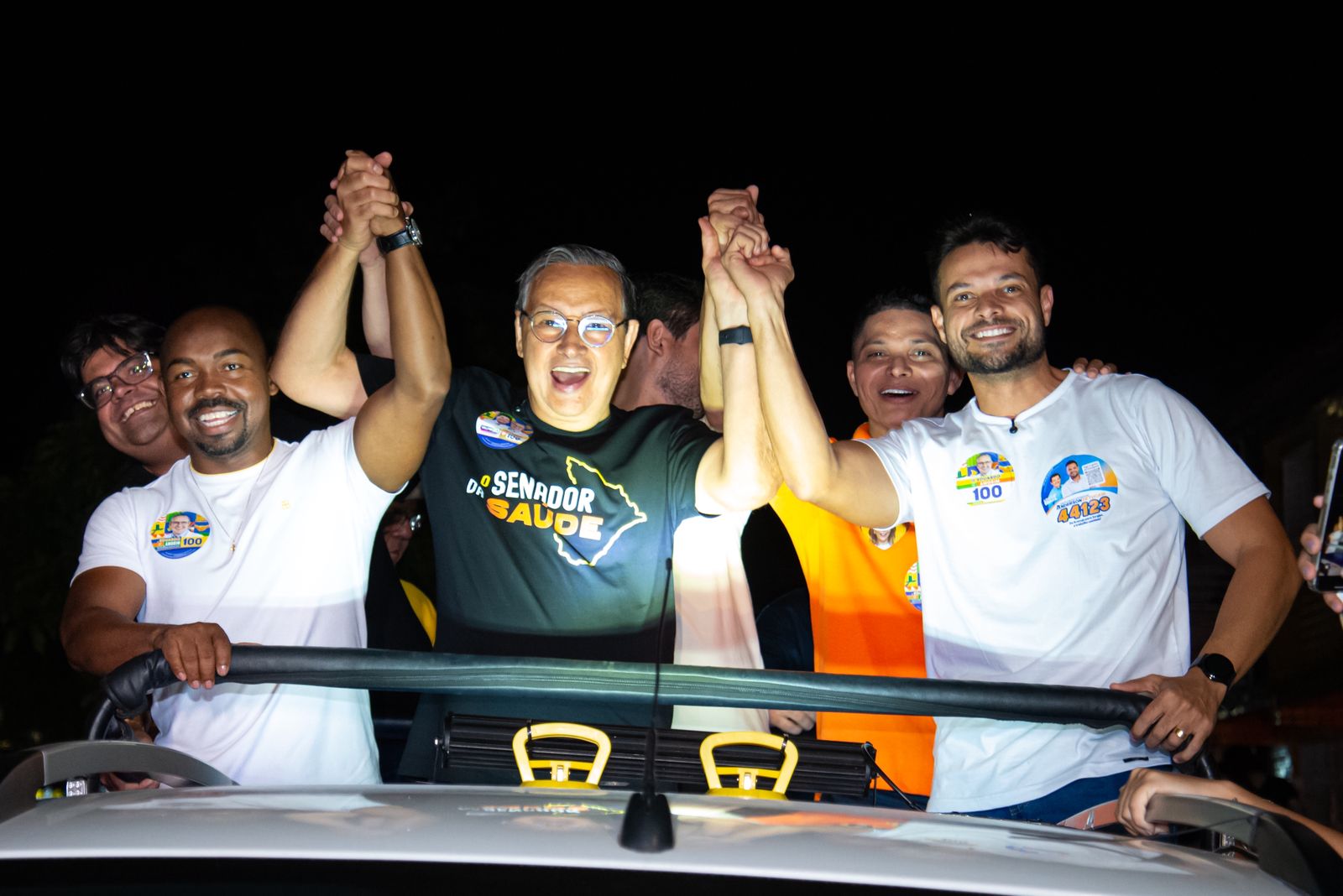 Senador itabaianense Eduardo Amorim retoma campanha com apoio de vereadores da capital