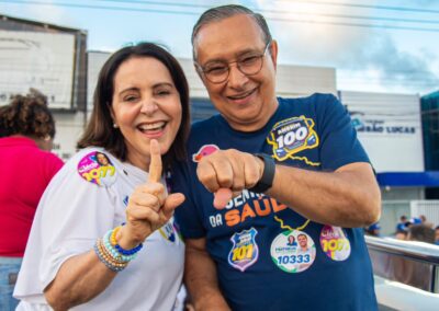 Caravana leva Eduardo Amorim a Indiaroba, Umbaúba e Tobias Barreto