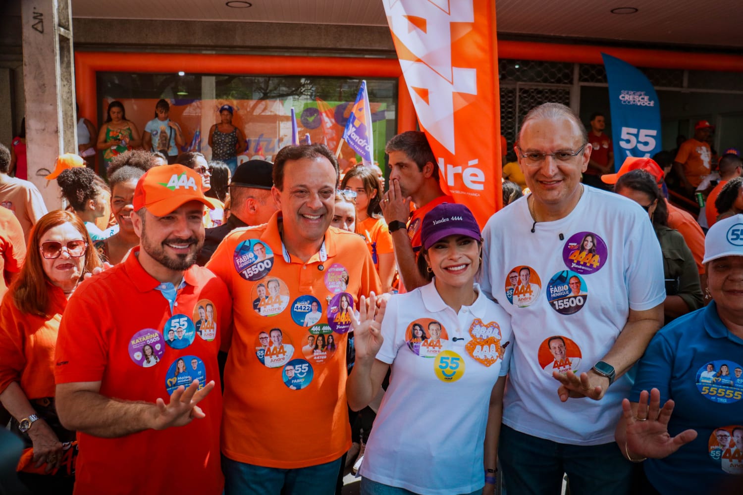 Fábio Henrique aposta no contato direto com moradores durante o feriadão