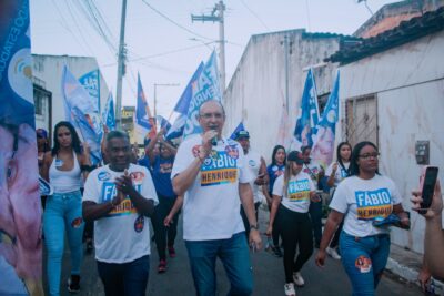 Fábio Henrique leva pisadinha a bairro de 20 mil habitantes em Aracaju