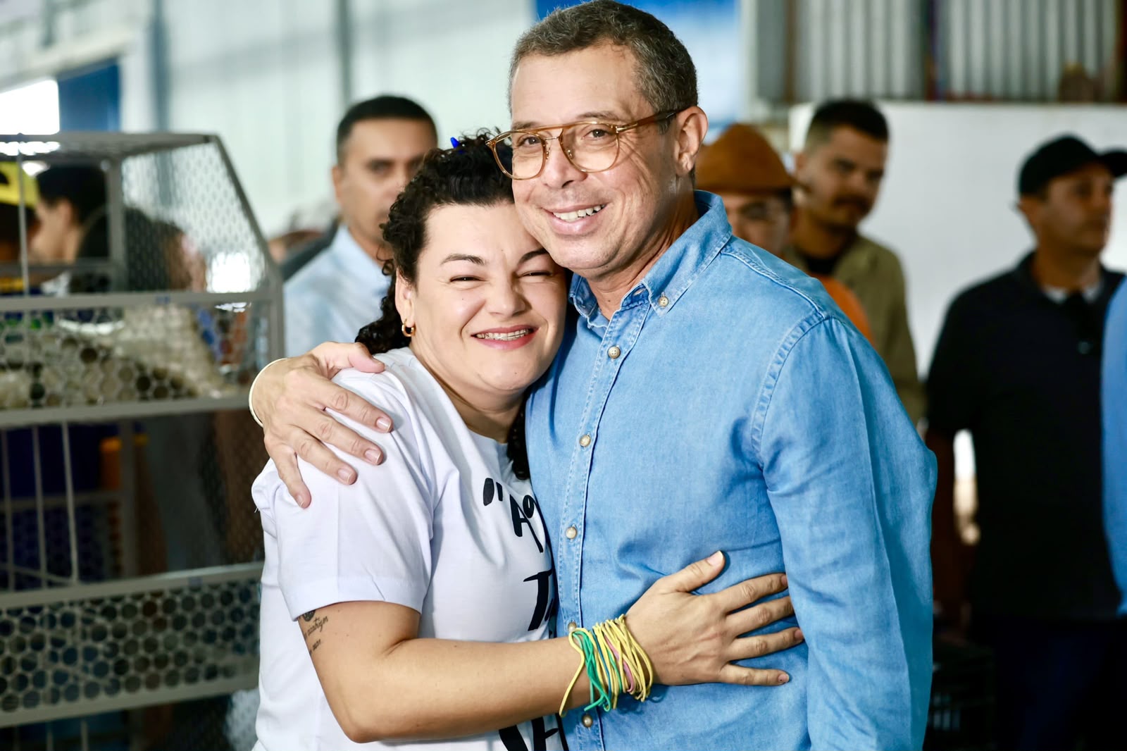 O governador Fábio Mitidieri em agenda de emprego e turismo em Sergipe