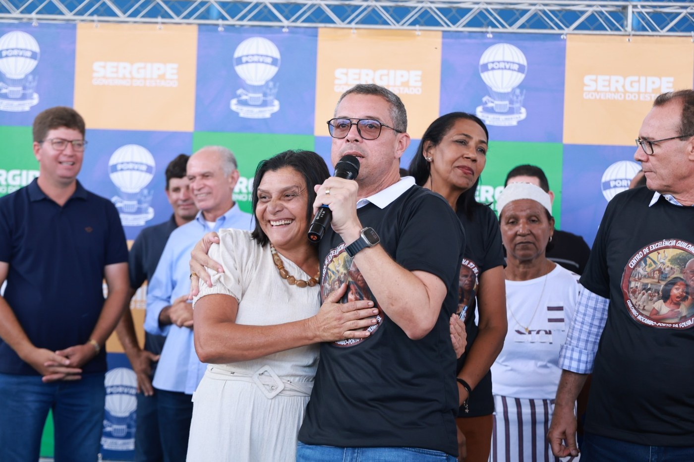 Cerimônia do Governo de Sergipe com profissionais da Educação