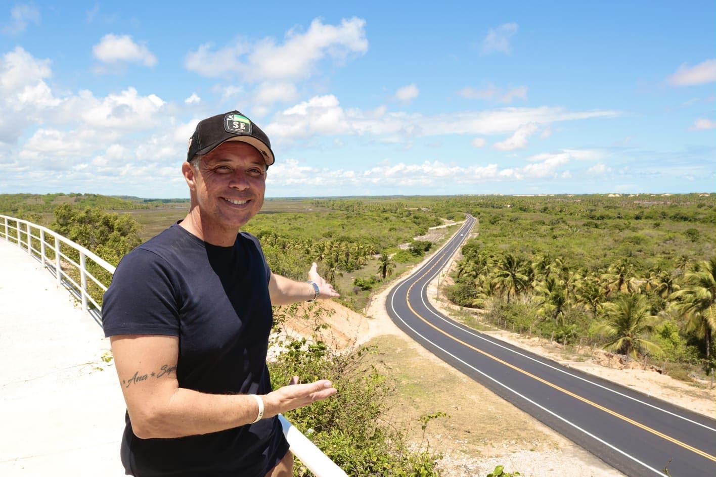 Fábio Mitidieri propõe levar mais rodovias e desenvolvimento ao interior
