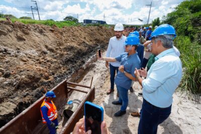 Socorro é polo industrial e recebe obra urbana da gestão Mitidieri