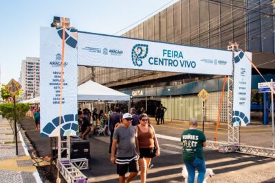Feira Centro Vivo acontece neste sábado na rua Pacatuba, em Aracaju