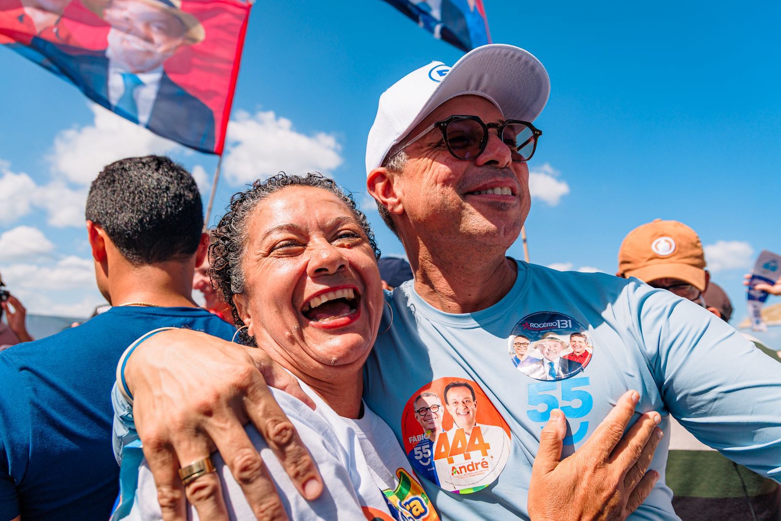 Governador Fábio Mitidieri em agenda de campanha no interior de Sergipe