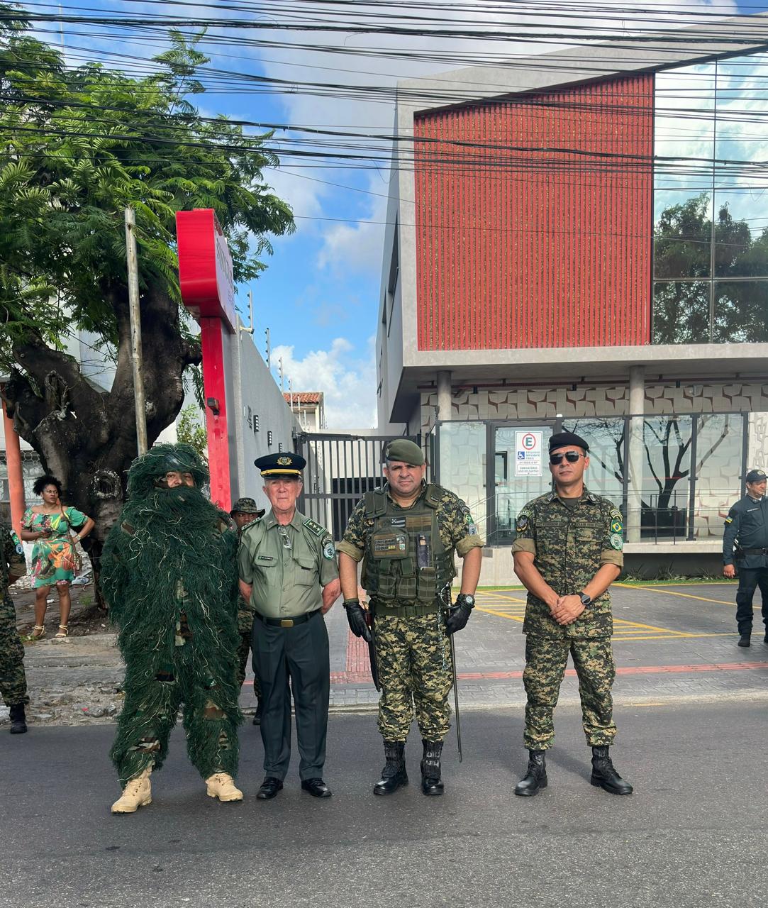 Integrantes do GVEB no Desfile Cívico-Militar de 7 de Setembro, em Aracaju