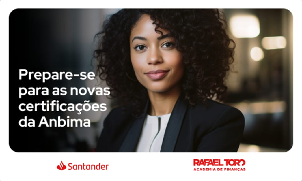 Santander oferece 2,5 mil vagas em curso gratuito para o mercado financeiro
