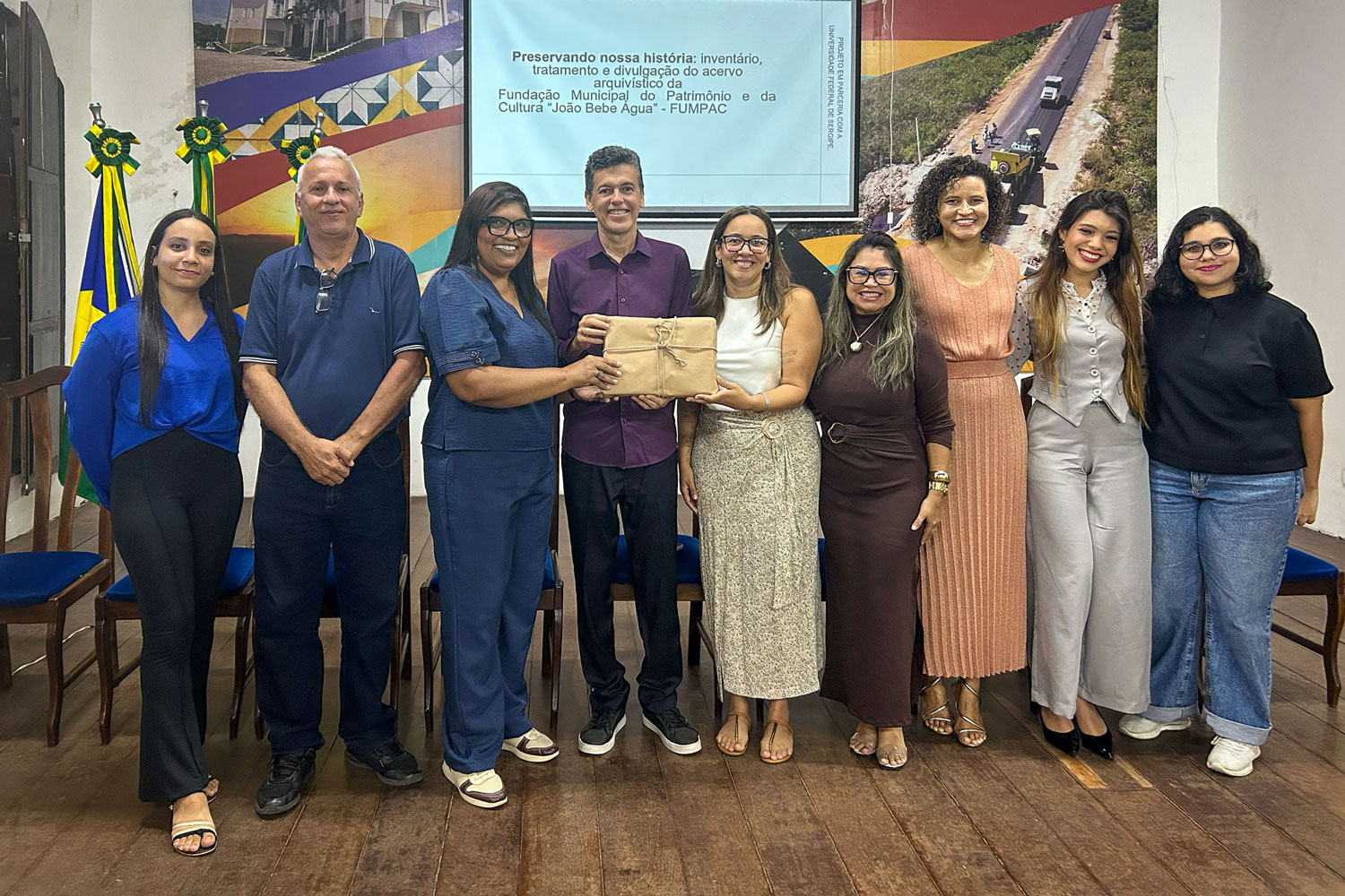 Alunos da UFS digitalizam acervo de município patrimônio mundial