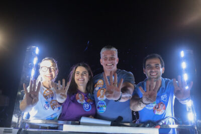 Com discurso municipalista, Yandra Moura faz campanha em Capela