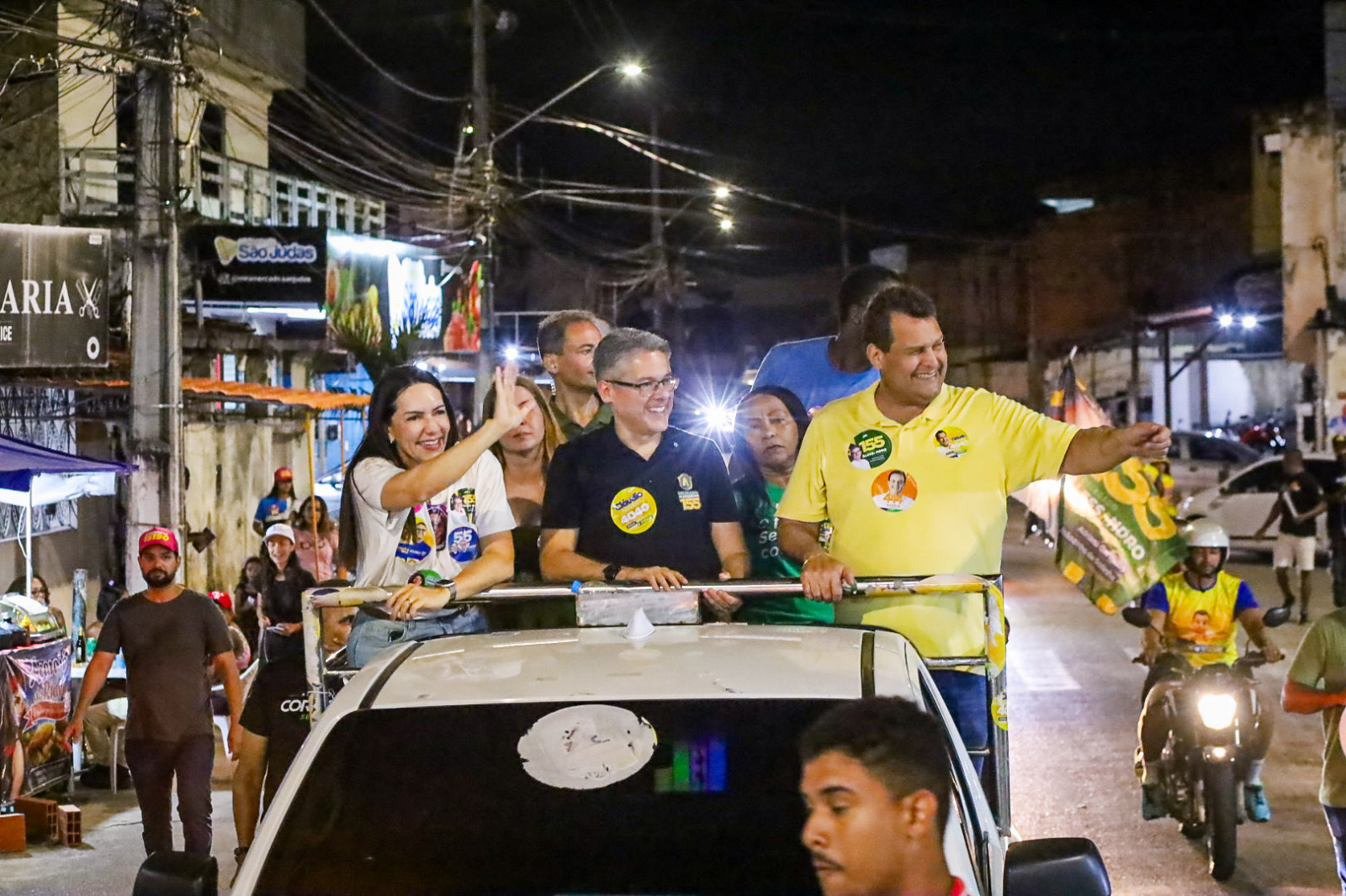 Cláudio Mitidieri encerra a semana de campanha na capital